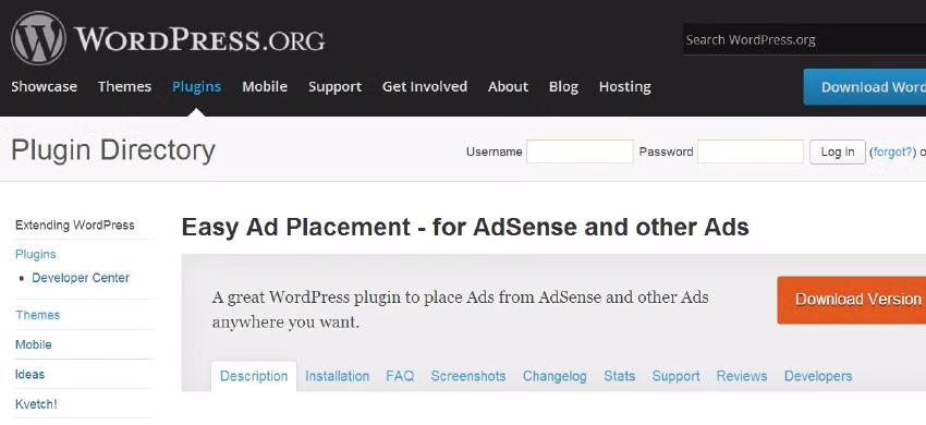 Easy Ad Placement