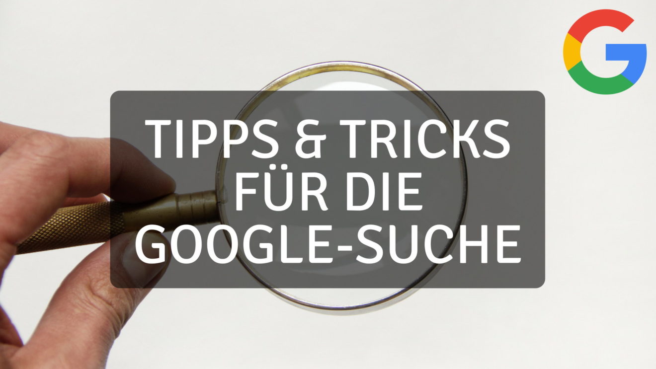 Tipps \u0026 Tricks f\u00fcr die Google Suche \u2013 Randnotizen.org